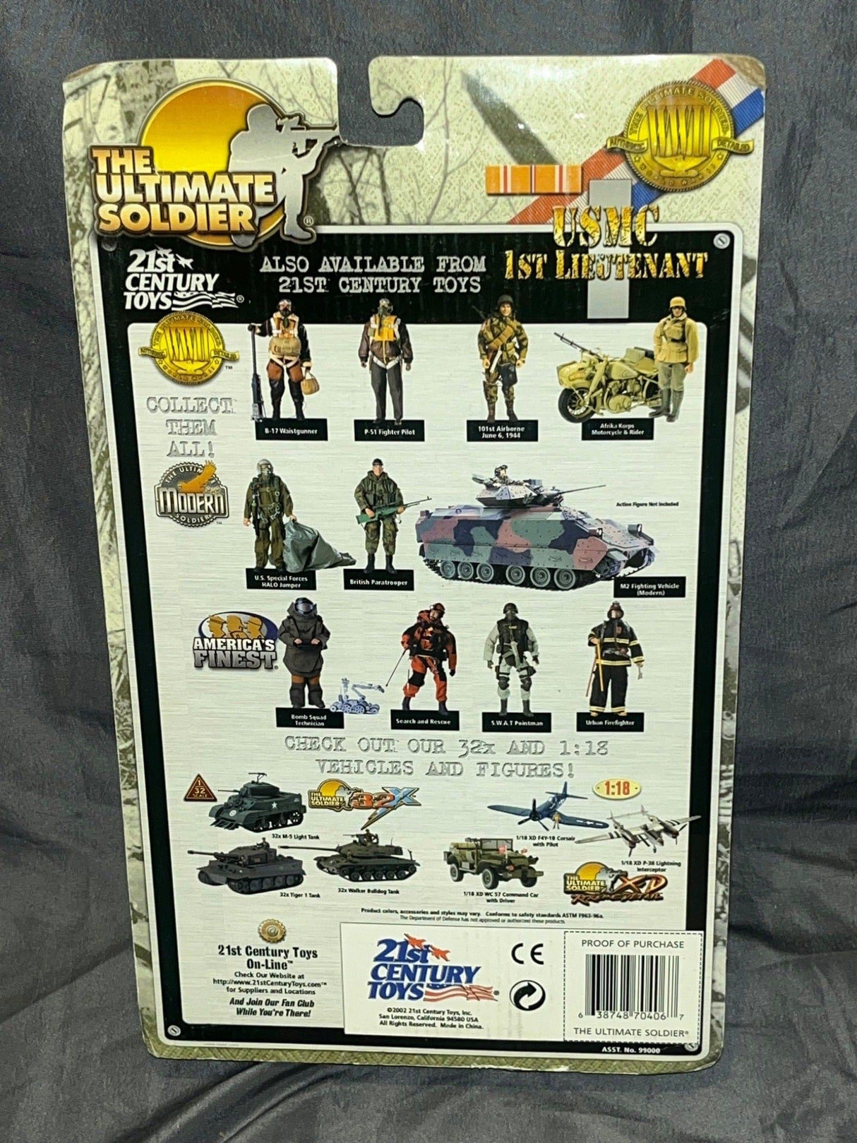 1/6 Scale WWII US USMC Marine Figure - NIB Uniform Set Ultimate Soldier