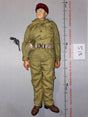 1/6 Scale Cold War Israeli Commander Paratrooper Ariel Sharon Dressed Figure with Revolver