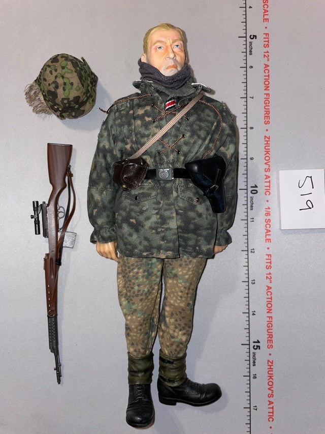 1/6 Scale Dragon WWII German Waffen Infantry Sniper Dressed Figure