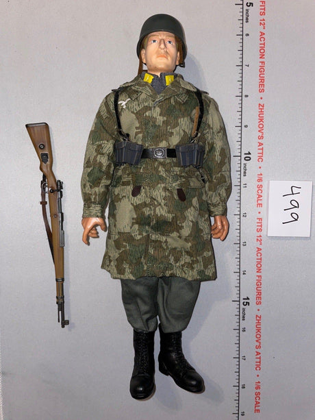1/6 Scale WWII German Luftwaffe Paratrooper Dressed Figure with Rifle - Dragon