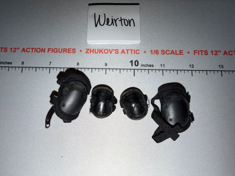 1/6 Scale Modern Era Knee and Elbow Pads Set - DAM