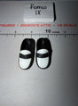1/6 Scale Modern Era Black and White Two-Tone Civilian Shoes