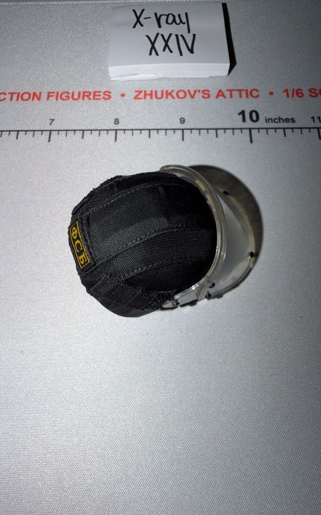 1/6 Scale Modern Era Russian Helmet with Black Cover - DAM