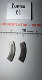 1/6 Scale Modern Russian AK-47 Curved Rifle Magazine Lot