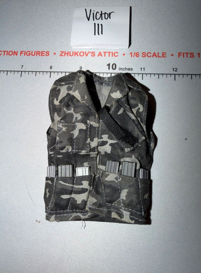1/6 Scale Modern Era Urban Camouflage Assault Vest - Ultimate Soldier