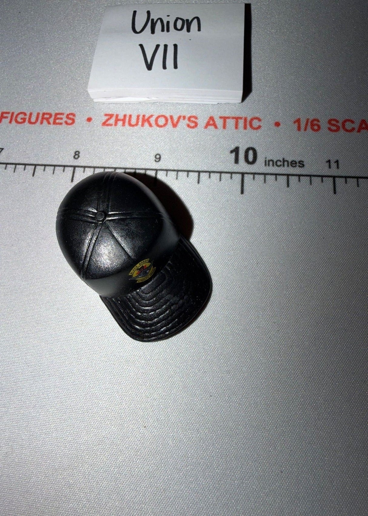 1/6 Scale Modern Era Black Baseball Cap - GI Joe