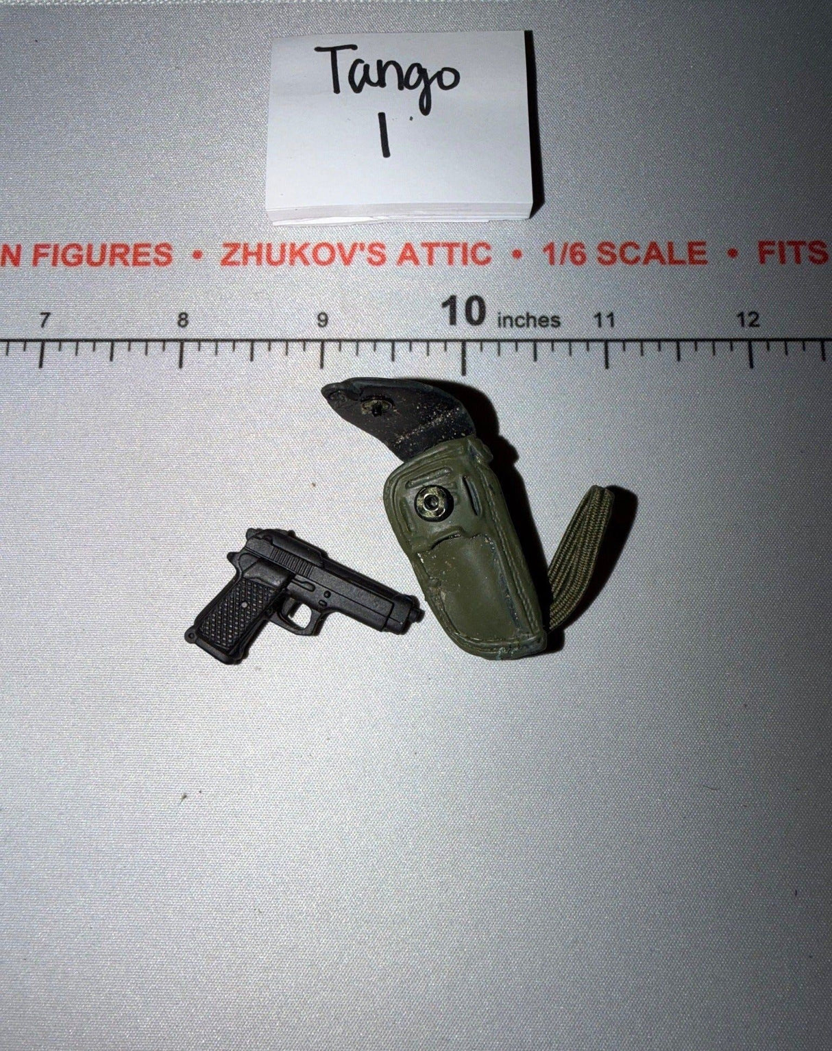 1/6 Scale Modern Era Pistol and Holster Set - Ultimate Soldier