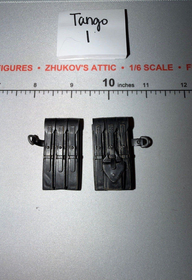 1/6 Scale WWII German Mp-40 Ammunition Pouches - Dragon