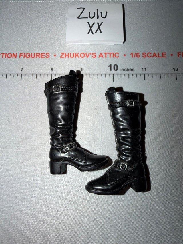 1/6 Scale Female Modern Era Tall Buckle Boots - Ultimate Soldier
