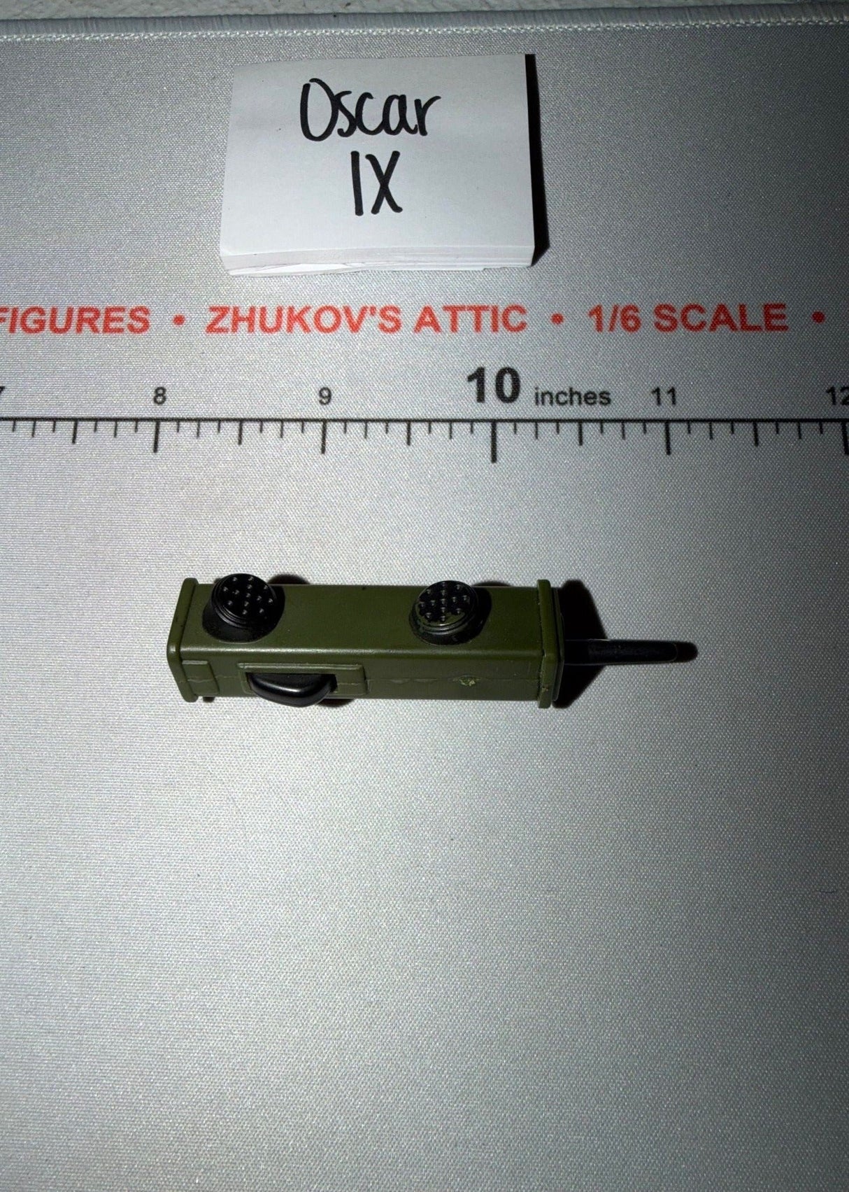 1/6 Scale WWII US Walkie Talkie Radio - GI Joe