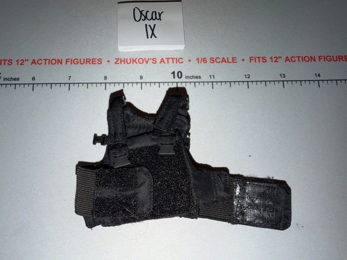 1/6 Scale Modern Era Black Body Armor