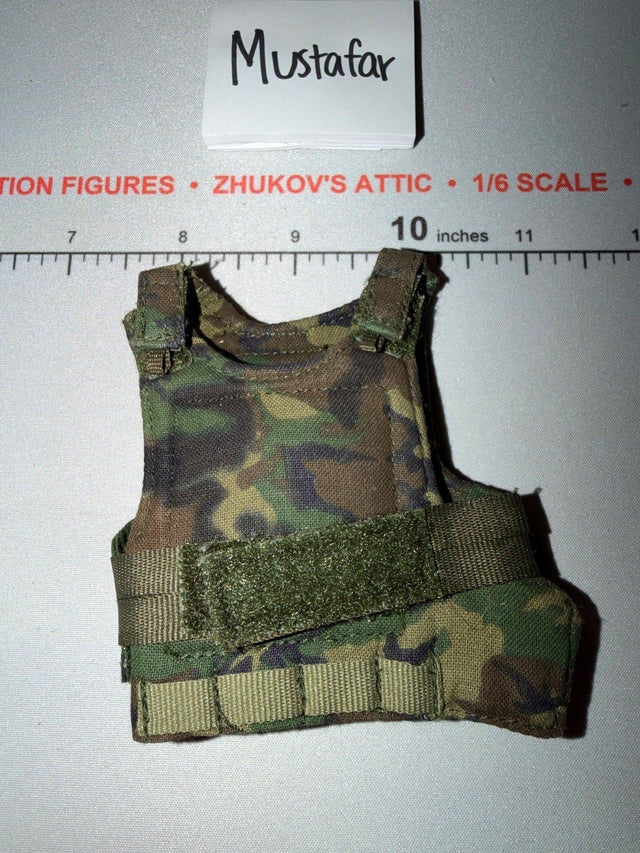 1/6 Scale Modern Era Woodland Body Armor