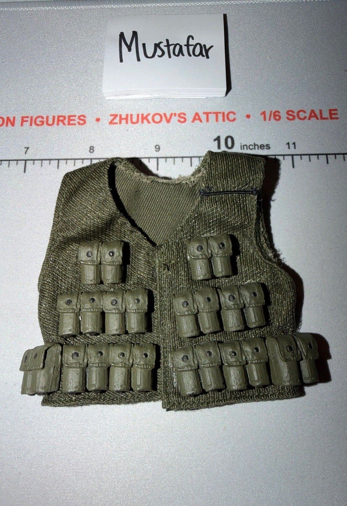 1/6 Scale Modern Vietnam 40mm Ammunition Chest Rig Vest - Ultimate Soldier