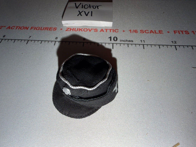 1/6 Scale WWII German WWII Black Field Cap - Dragon