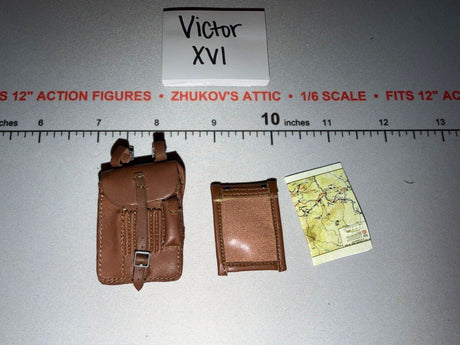 1/6 Scale WWII German Map Case Set