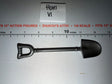 1/6 Scale Modern Era Round Point Shovel - Diorama Item