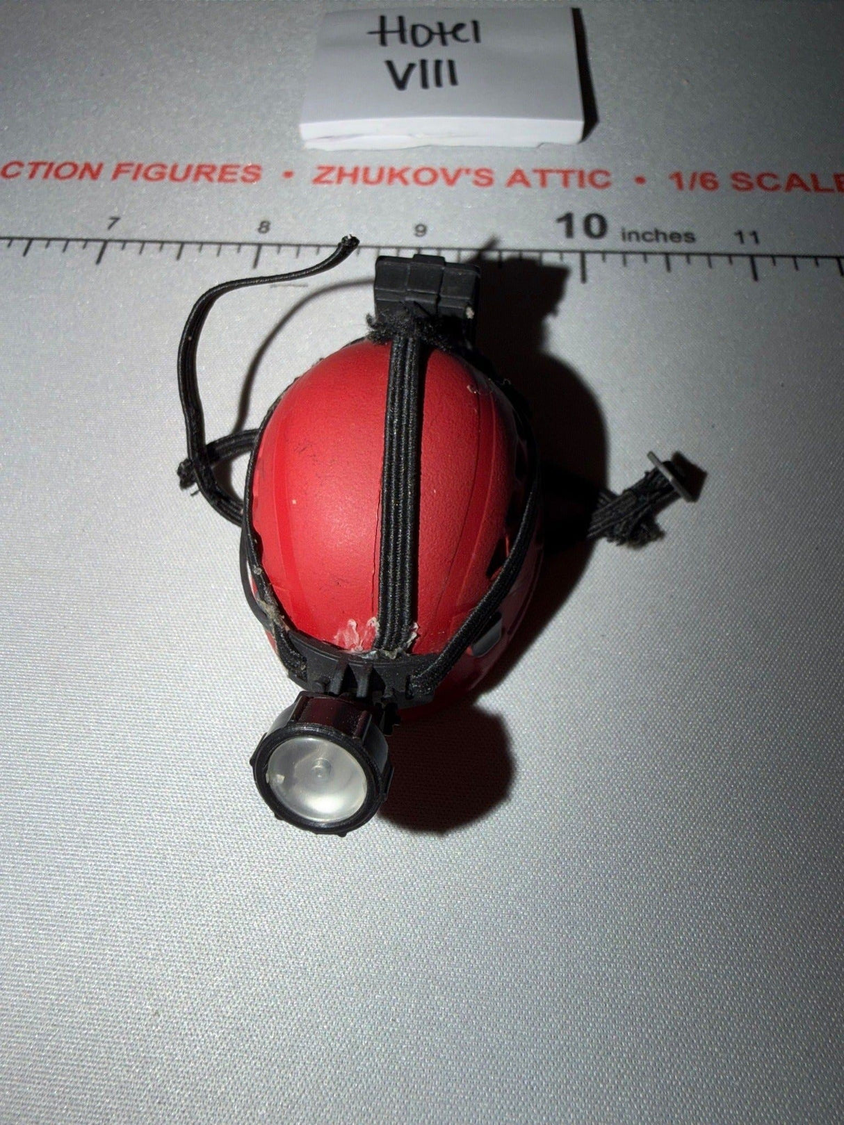 1/6 Scale Modern Era Search and Rescue Helmet with Headlamp - Ultimate Soldier