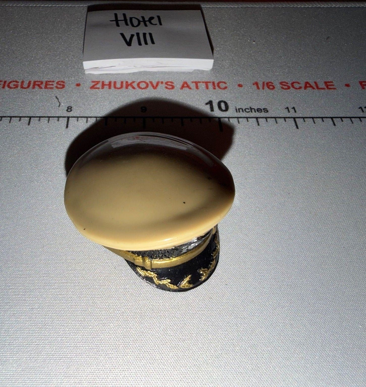 1/6 Scale WWII US Navy Admiral's Peaked Cap - GI Joe