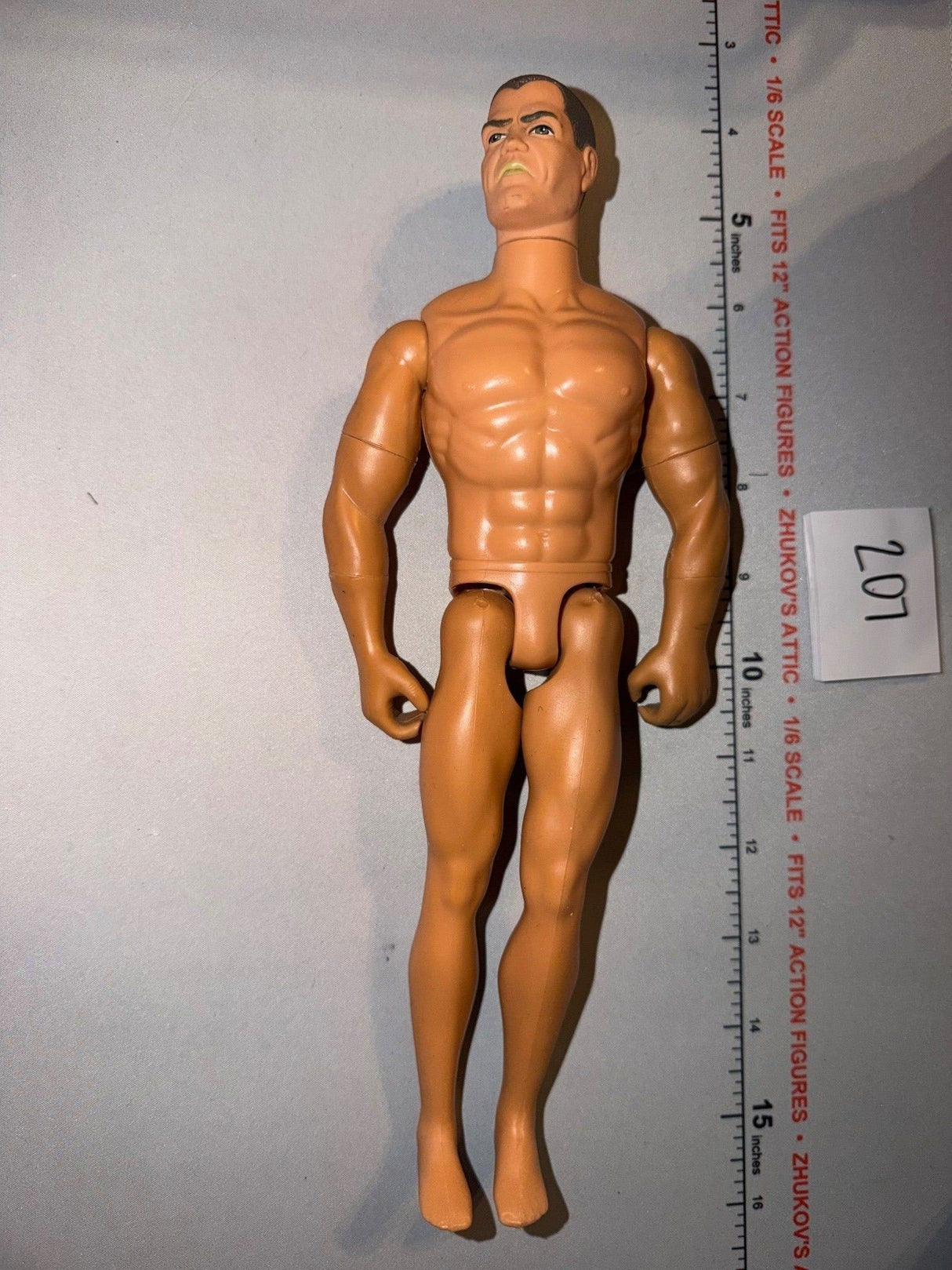 1/6 Scale Nude Male Action Figure Basic Body - GI Joe
