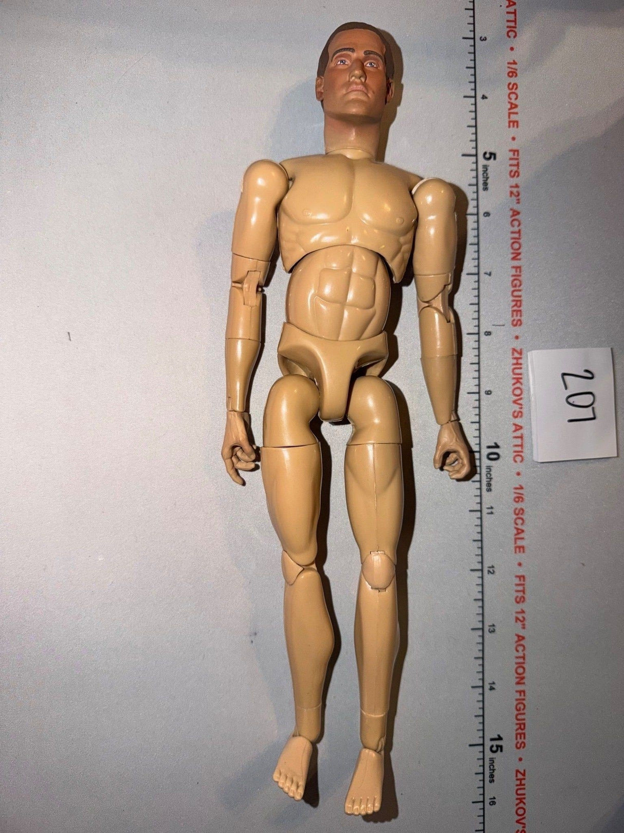 1/6 Scale Nude Male Action Figure Body - Sideshow