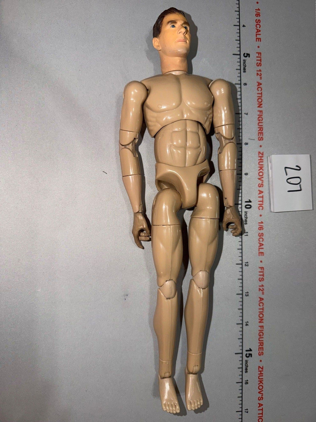 1/6 Scale Nude Male Super Articulated Action Figure Body