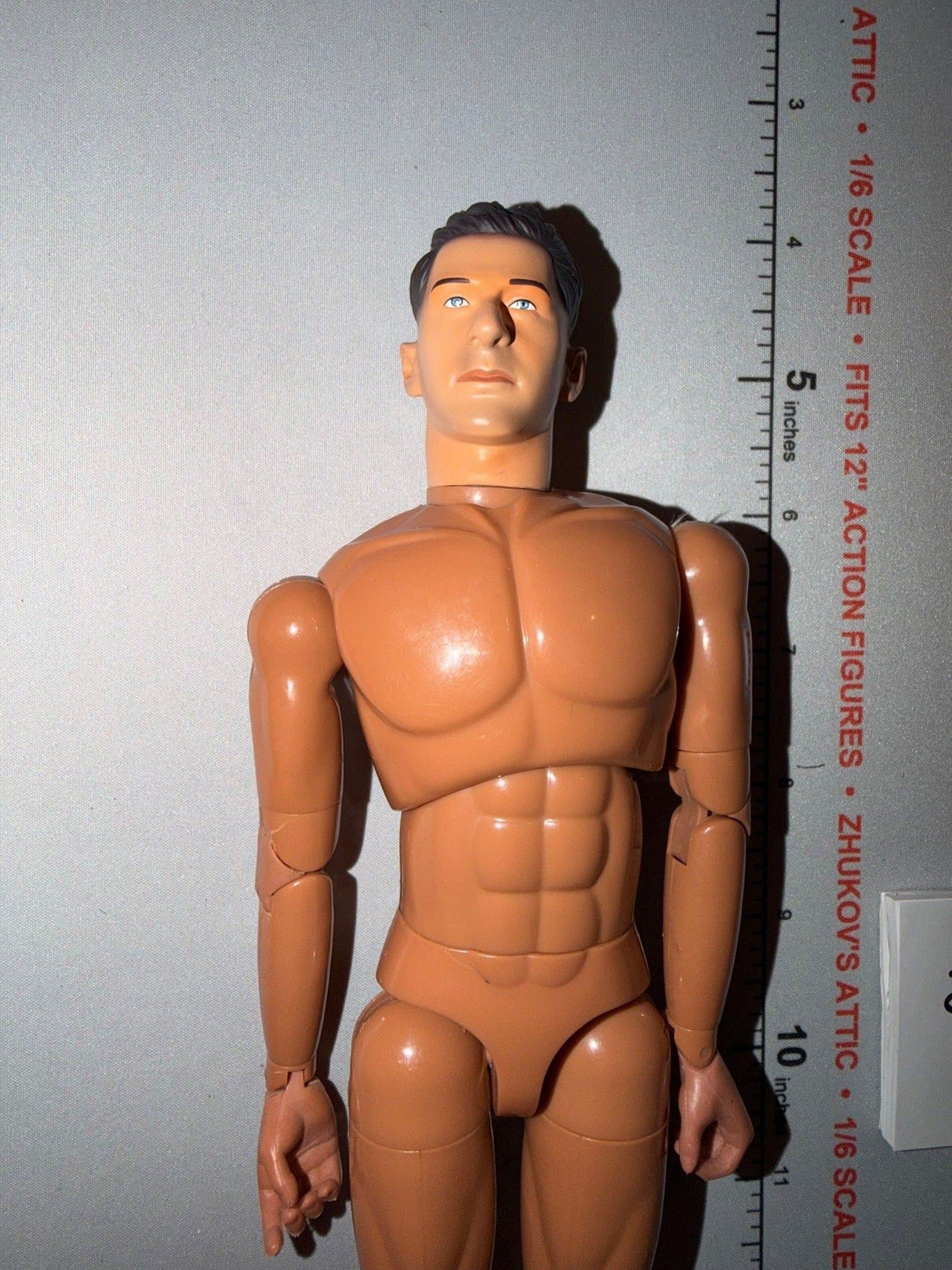 1/6 Scale Nude Male Action Figure Basic Body - Dragon