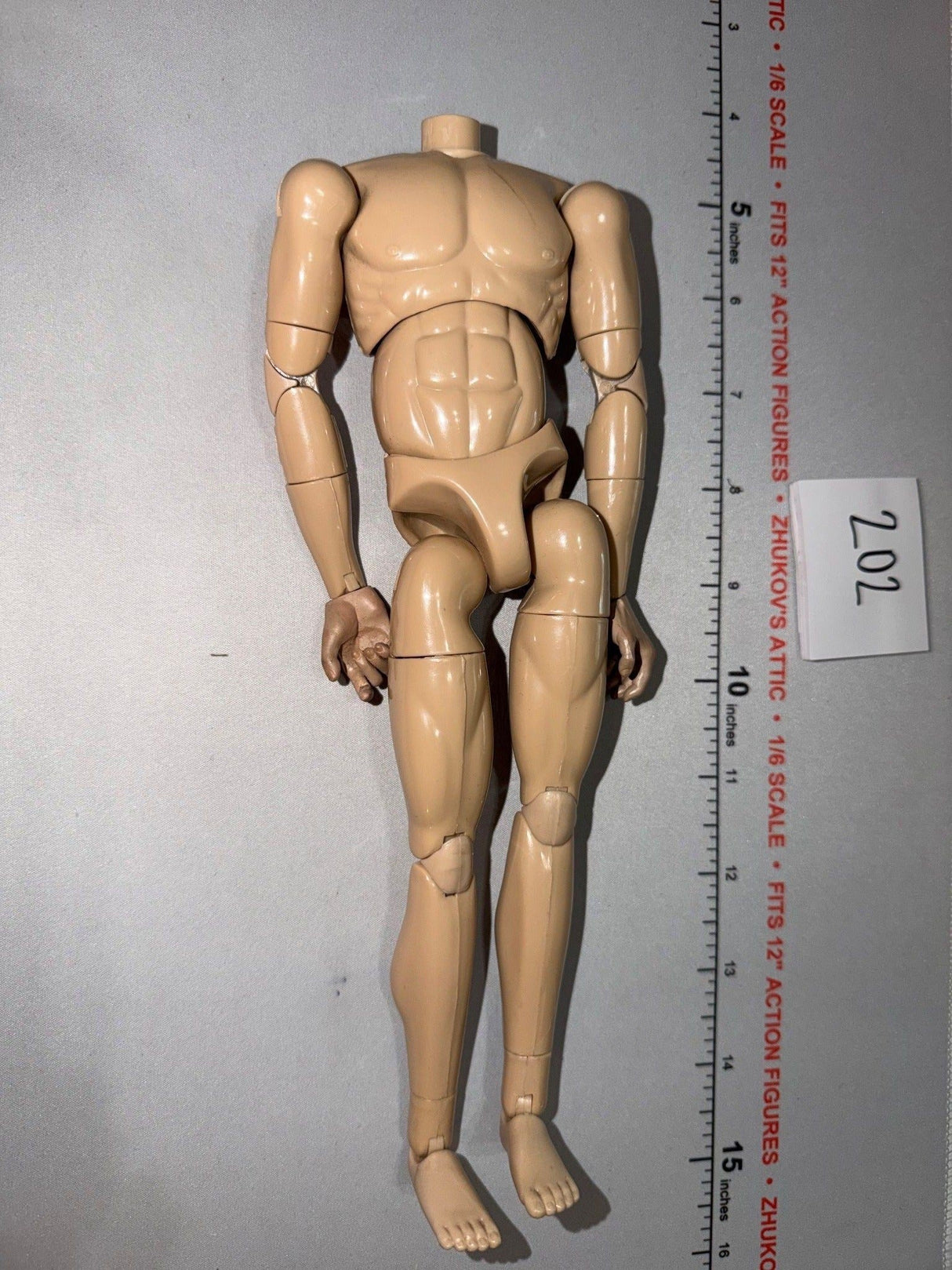 1/6 Scale Nude Male Action Figure Body - Sideshow