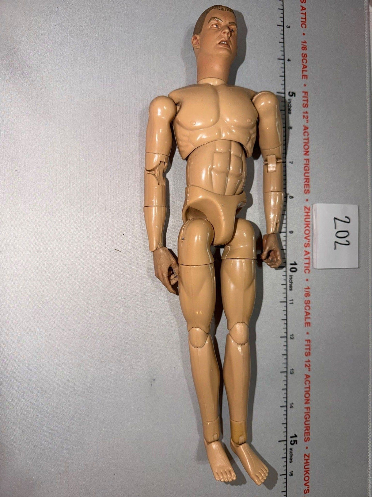 1/6 Scale Nude Male Action Figure World War One Body - Sideshow
