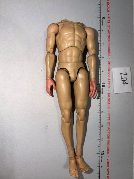 1/6 Scale Nude Male Action Figure Body