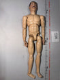 1/6 Scale Sideshow Nude Male Action Figure Body with Mustached World War One Head Sculpt