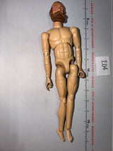 1/6 Scale Sideshow Nude Male Action Figure Body with Bearded Civil War Head Sculpt