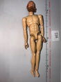 1/6 Scale Sideshow Nude Male Action Figure Body with Bearded Civil War Head Sculpt