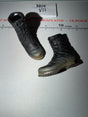1/6 Scale Modern Era Black Tactical Combat Boot Set - BBI