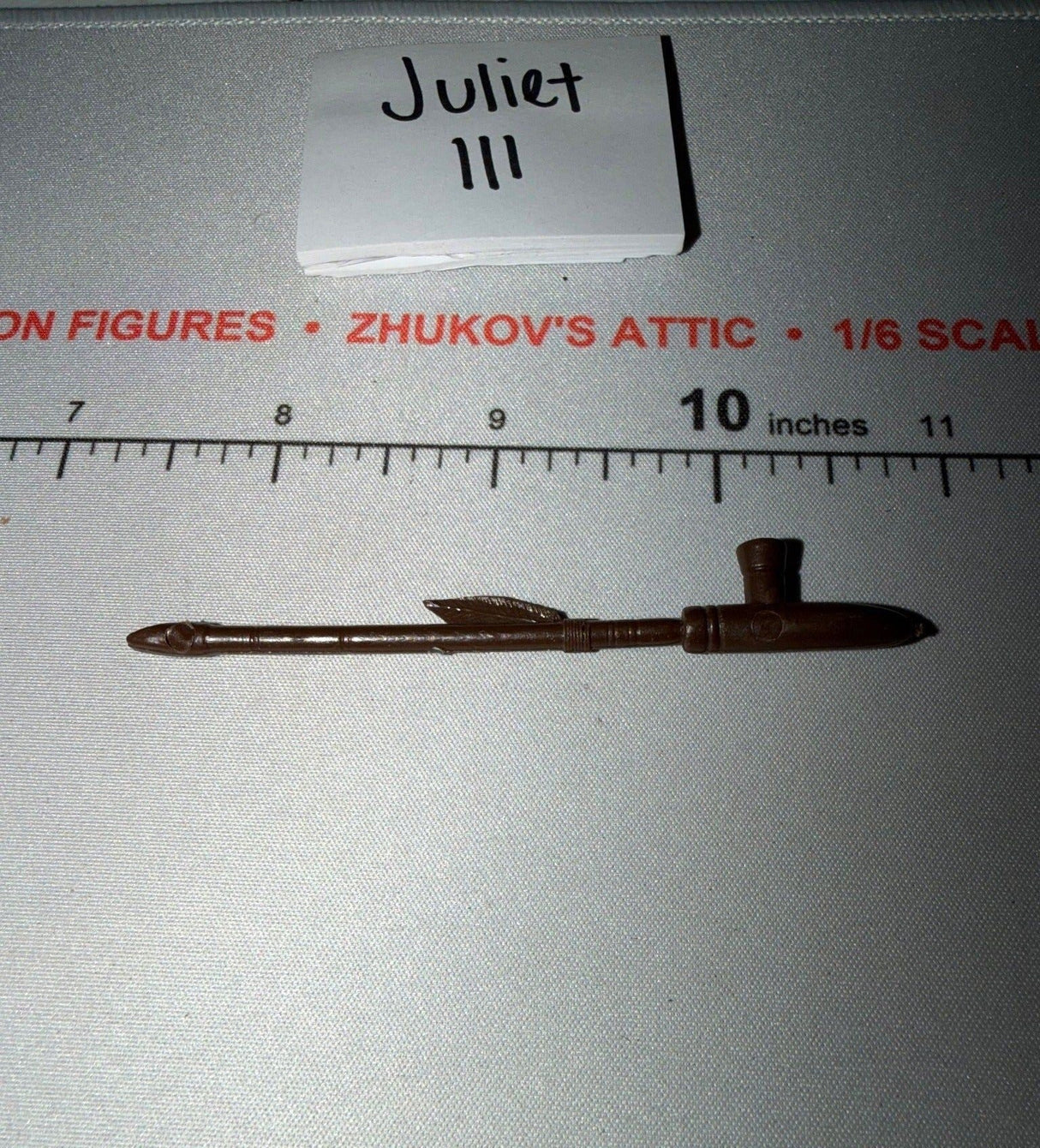 1/6 Scale Native American Tomahawk Pipe Staff - Johnny West