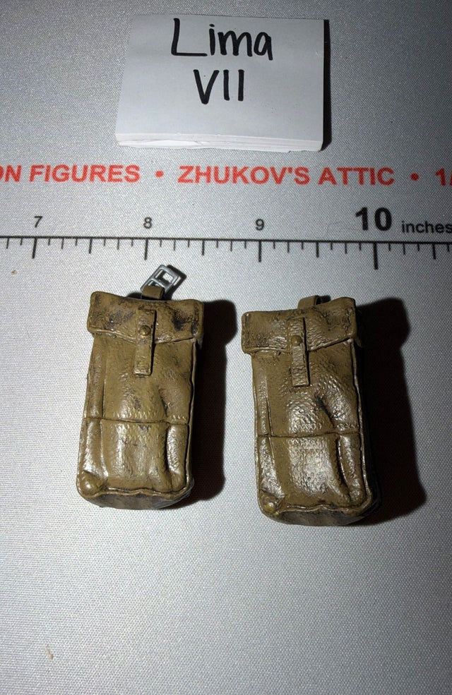 1/6 Scale WWII British Ammunition Pouches - Ultimate Soldier