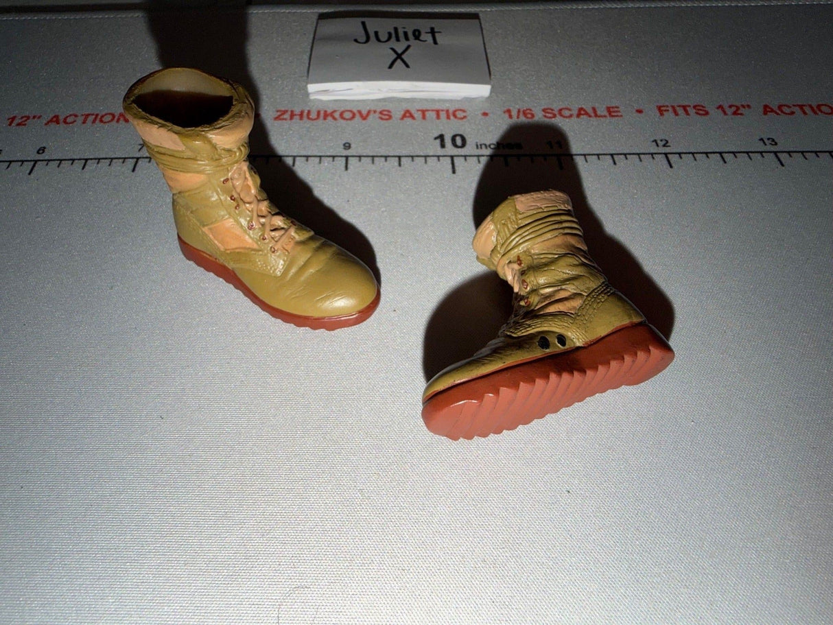 1/6 Scale Modern Era US Military Desert Combat Boots