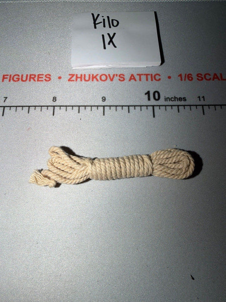 1/6 Scale WWII US Paratrooper Rope Coil