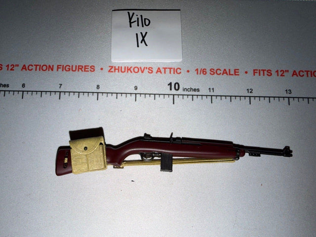1/6 Scale WWII US M1 Carbine with Ammunition Pouch - Dragon