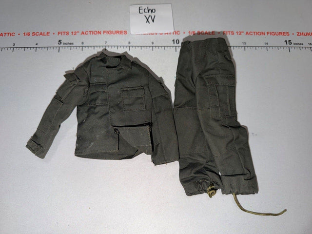 1/6 Scale Modern Era Green BDU Military Uniform Set - BBI