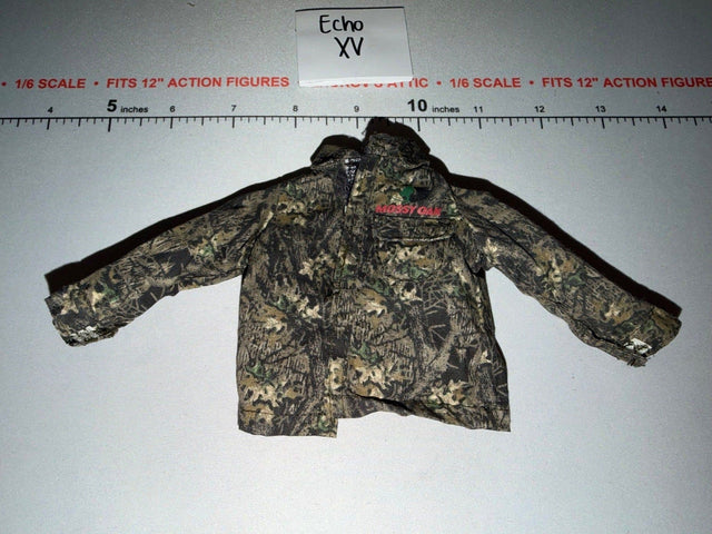 1/6 Scale Modern Era Mossy Oak Camouflage Hunting Jacket - Civilian