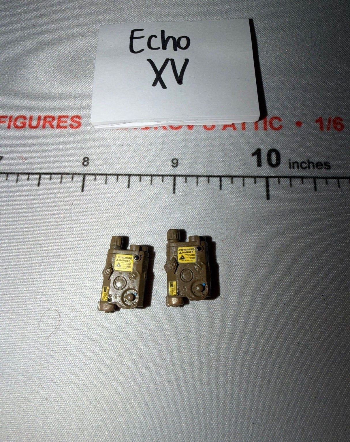 1/6 Scale Modern Era AN/PEQ-15 Laser Aiming Device Set