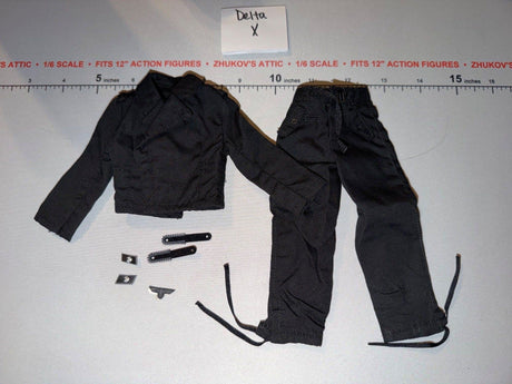 1/6 Scale WWII German Black Tanker Uniform - Dragon