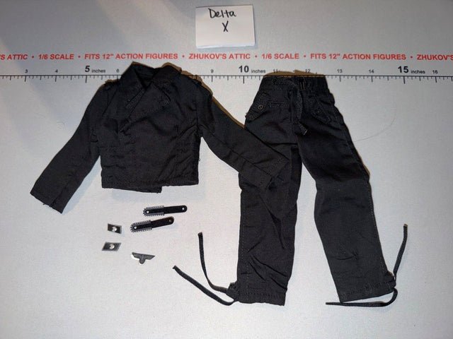 1/6 Scale WWII German Black Tanker Uniform - Dragon