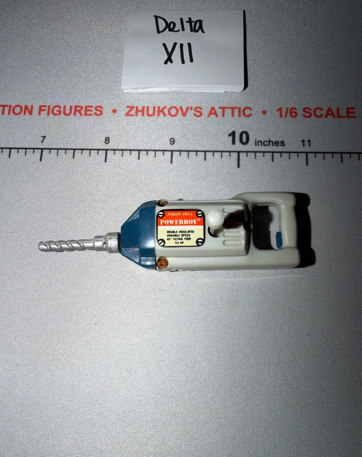 1/6 Scale Modern Civilian Power Drill - Diorama Tool
