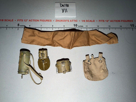 1/6 Scale WWII German Afrika Korps Field Gear Set - Dragon