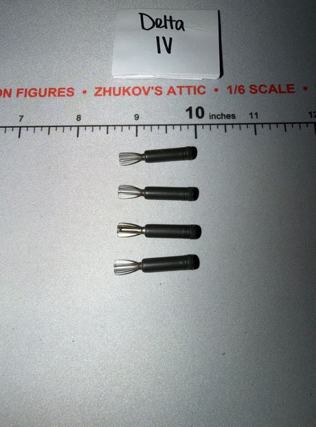 1/6 Scale WWII British Mortar Round Lot - Dragon