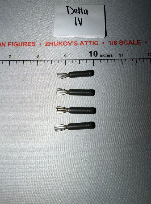 1/6 Scale WWII British Mortar Round Lot - Dragon