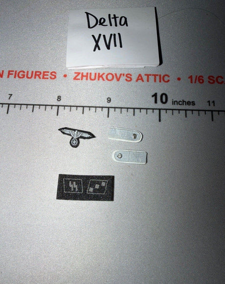 1/6 Scale WWII German Waffen Insignia Set - Dragon