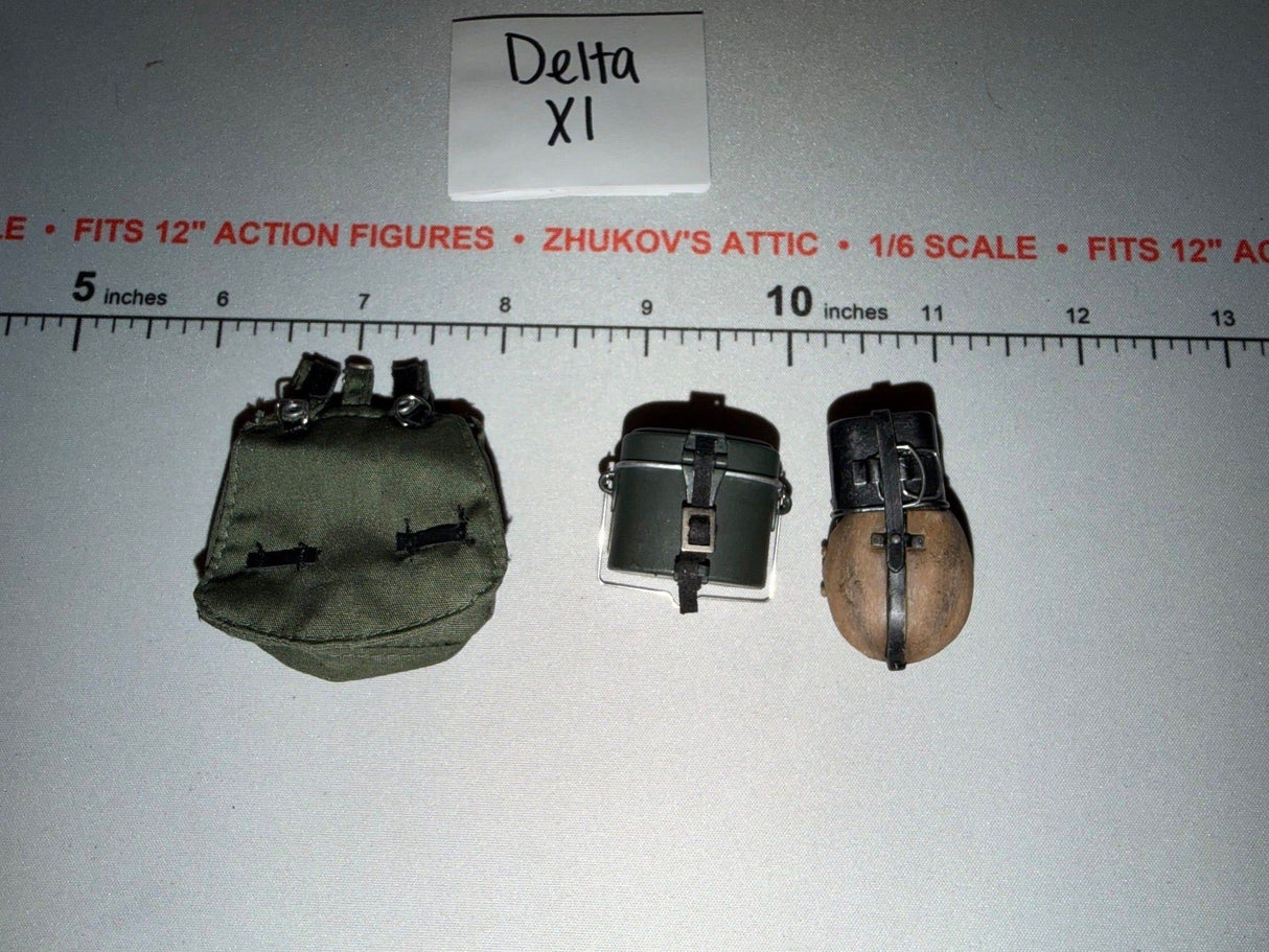 1/6 Scale WWII German Field Gear Set