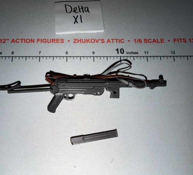 1/6 Scale WWII German MP-40 Submachine Gun with Sling and Magazine - Dragon